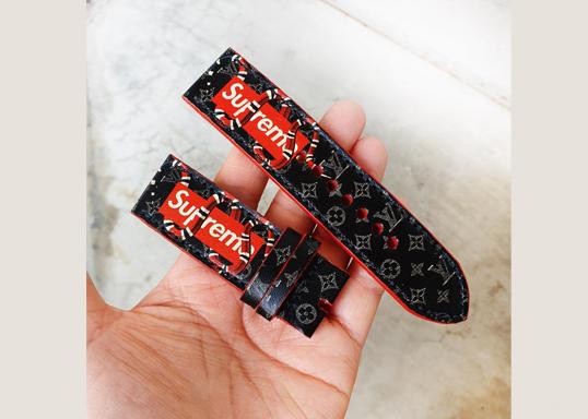 Gucci Snake x LV Supreme Strapfreak Premium Watch Straps at